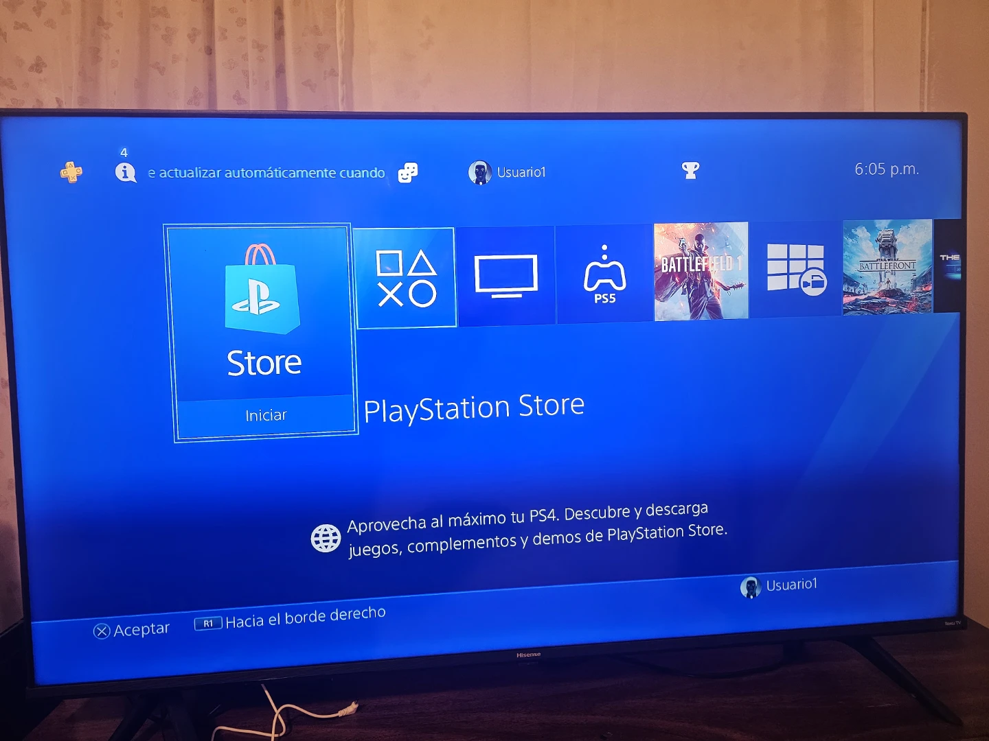 PlayStation 4 Slim 1TB Console, 1 GAME AND CABLES - photo 4
