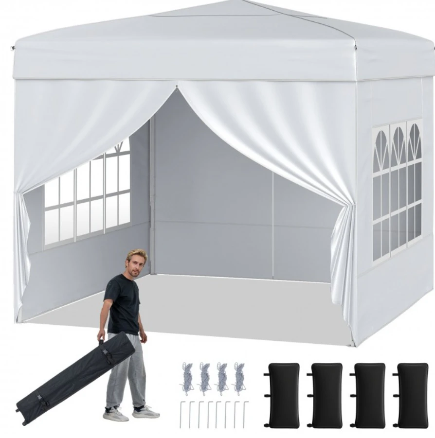 10x10 Pop-Up Canopy Tent – One Push Setup | Heavy Duty