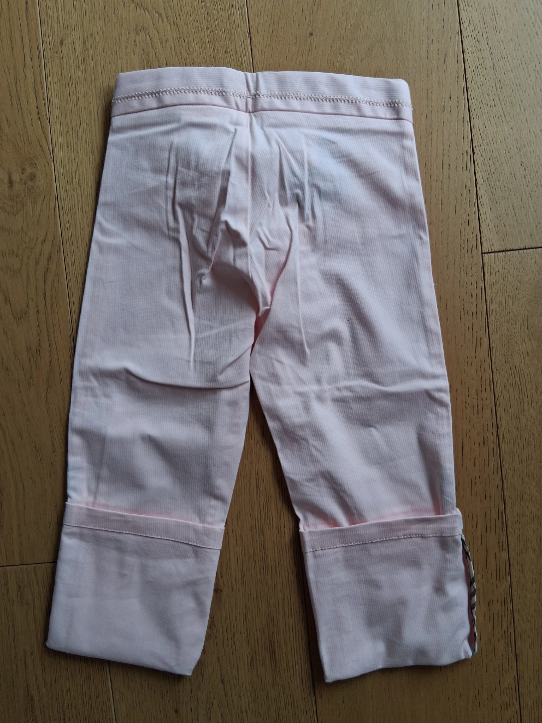 Burberry Pink Cotton Blend Capri Pants - Size 6 - photo 2