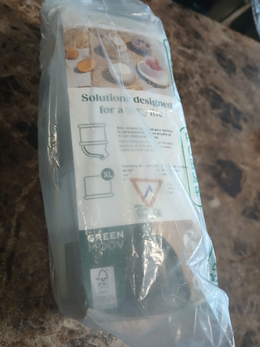 Green Moov XL Milk Powder Container
