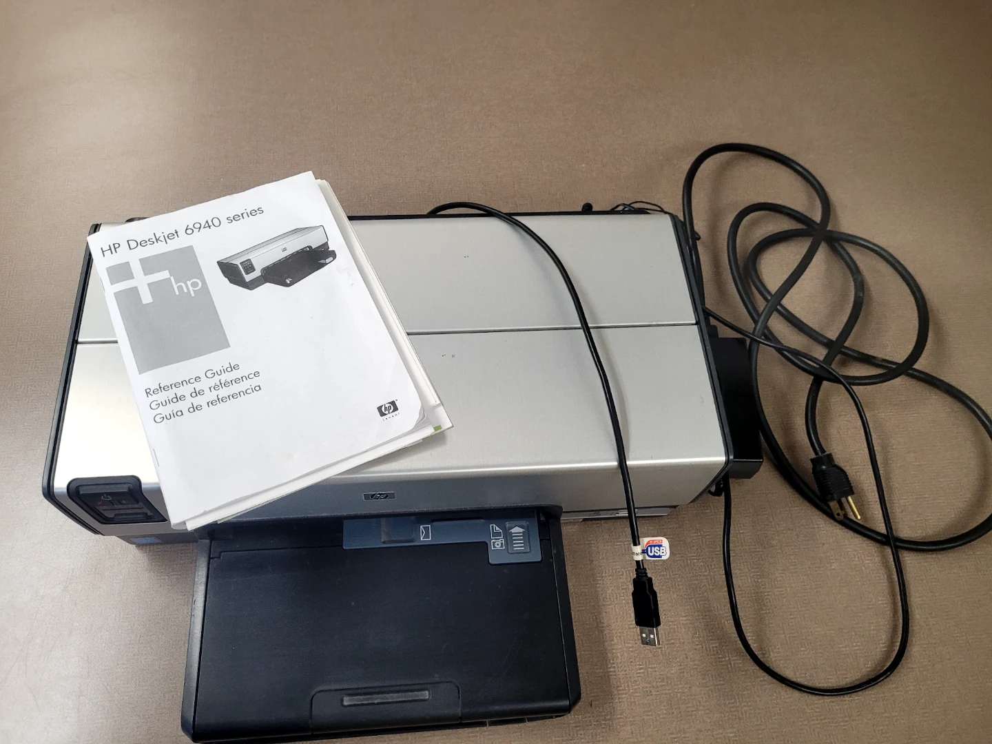HP Deskjet 6940 Series Printer with Reference Guide🥕🌱