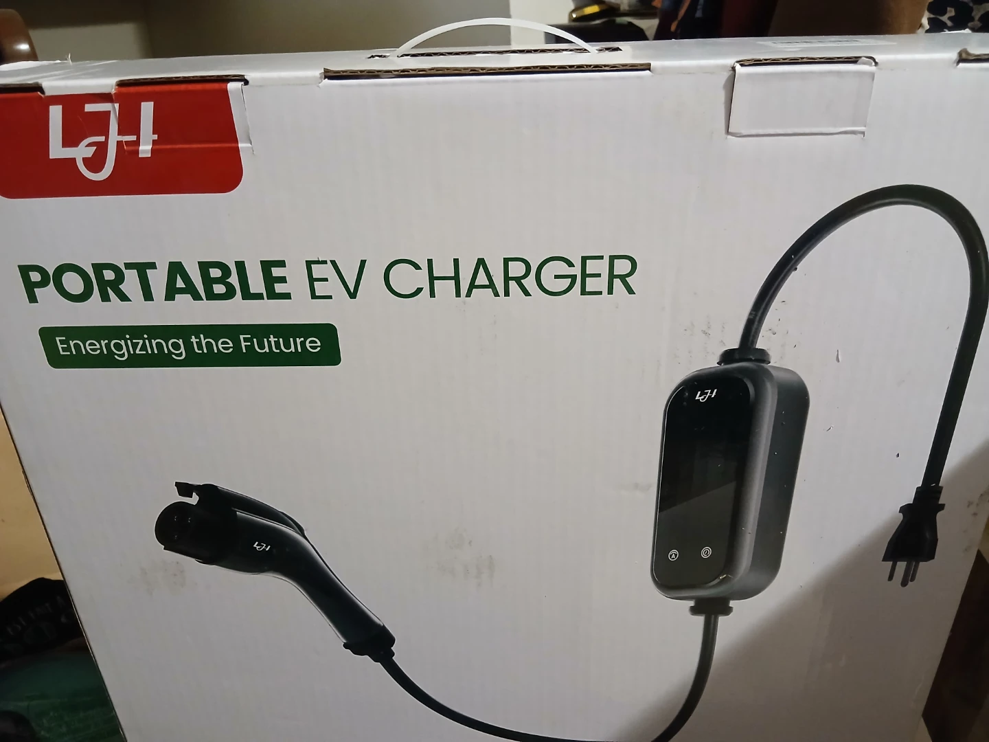 New This is a V1 Very Van Level 1+2 Portable EV Charger - photo 2
