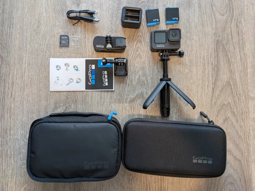 GoPro HERO 9 Black Action Camera Bundle