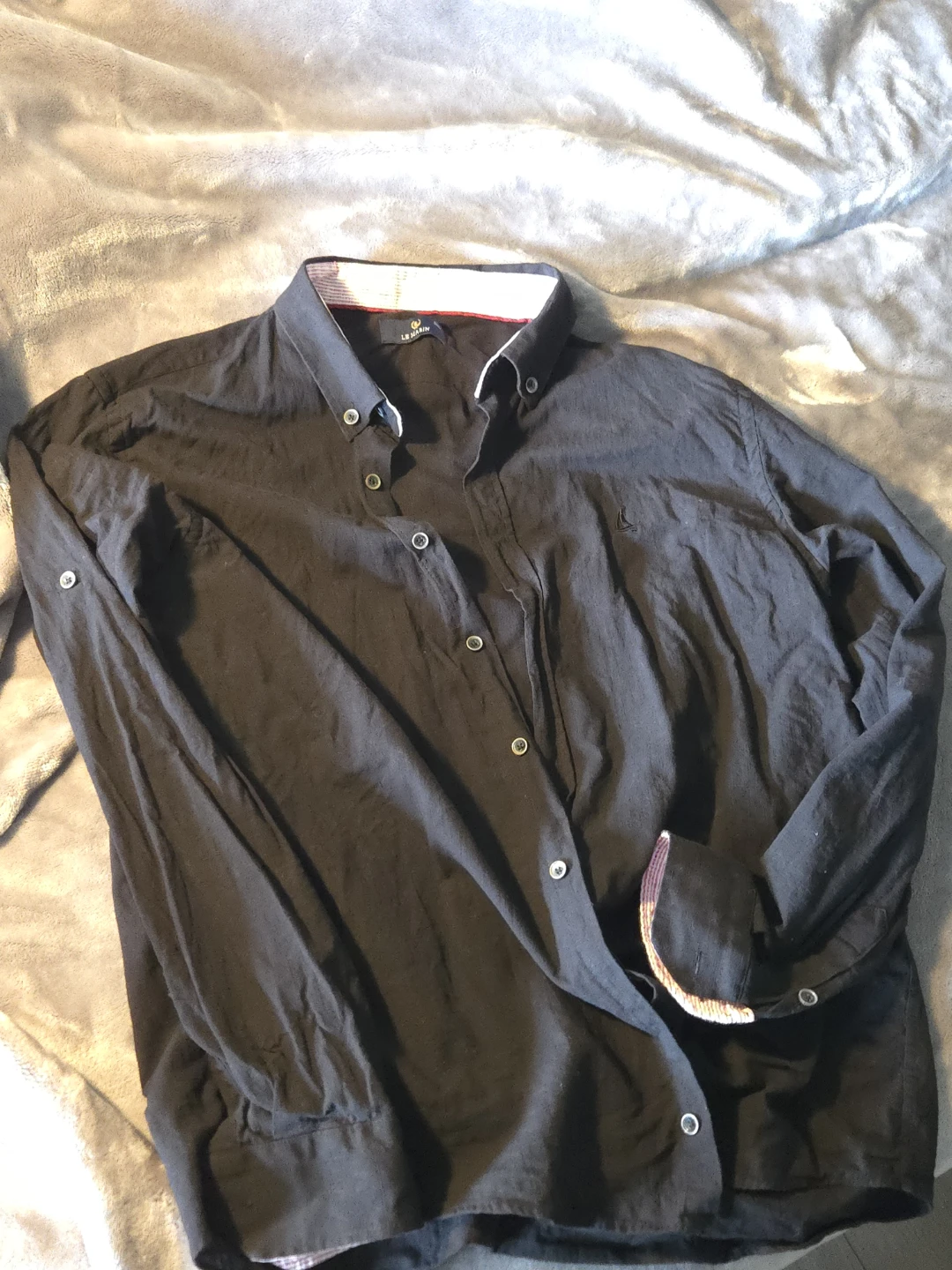 Le Marin Black Button-Up Shirt 3XL - photo 2