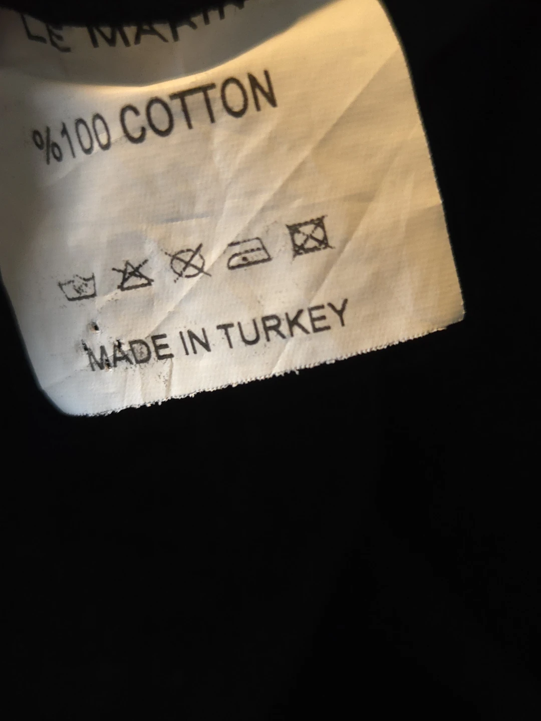Le Marin Black Button-Up Shirt 3XL - photo 3