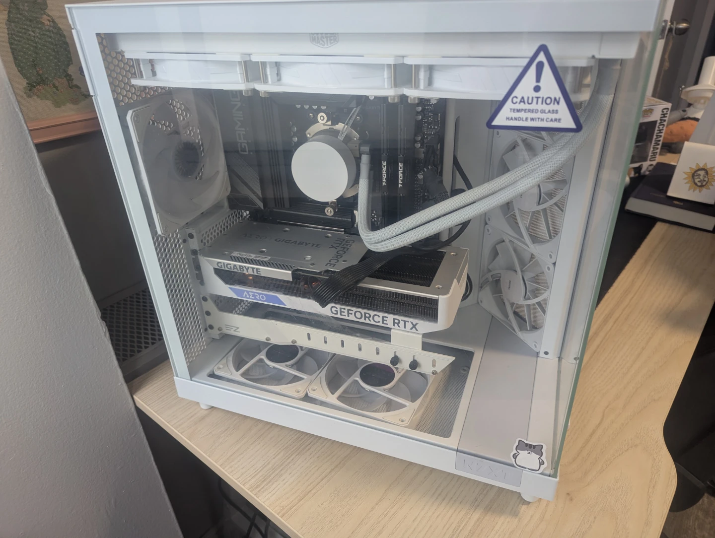 Custom White Gaming PC
