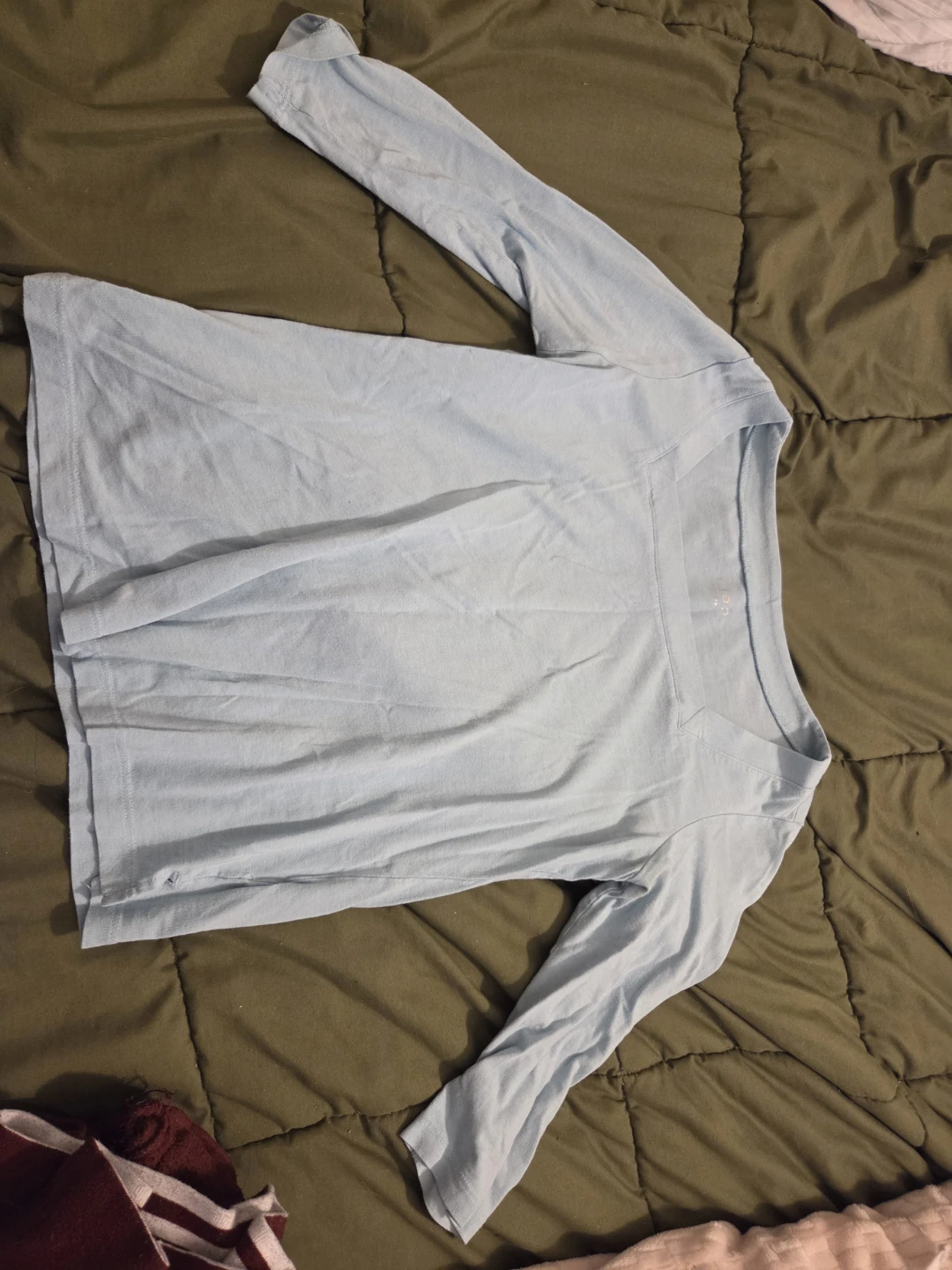 Light Blue Long Sleeve Shirt