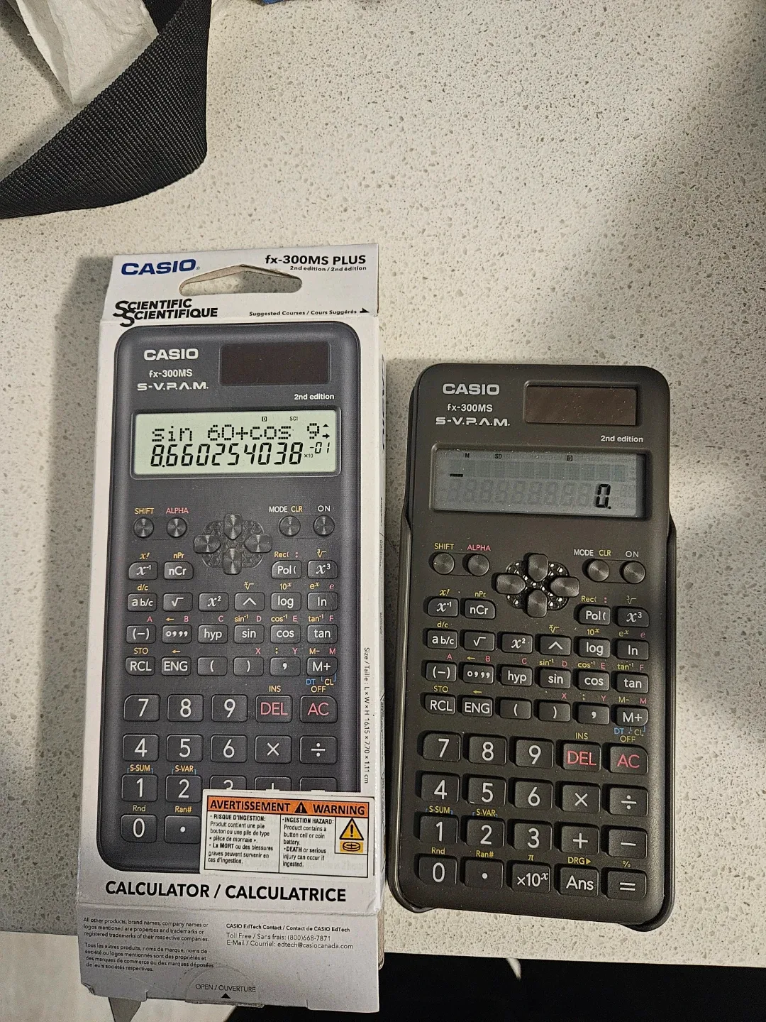 Casio fx-300MS PLUS Scientific Calculator