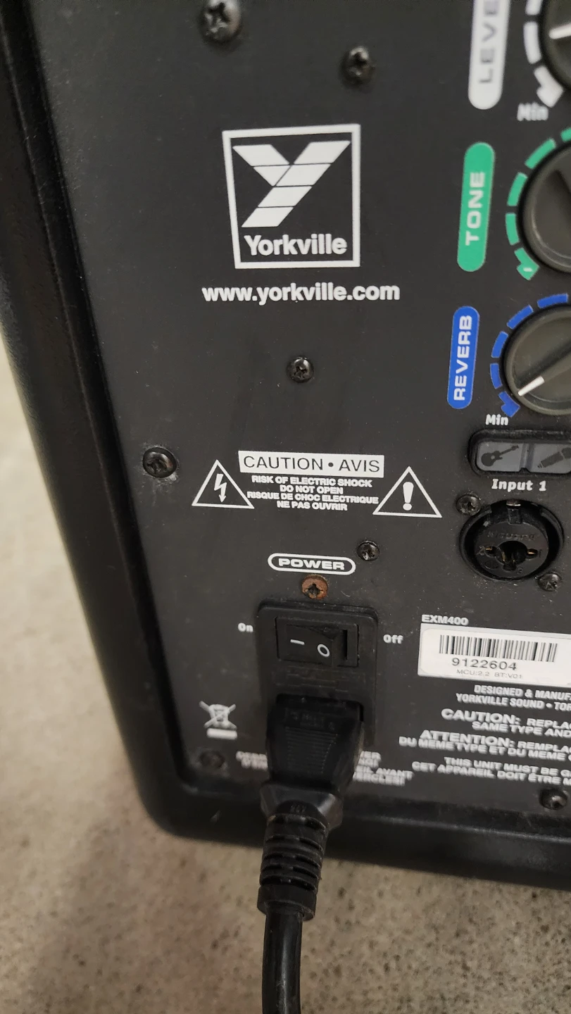 Yorkville EXM400 ,Bass cabinet only - photo 4