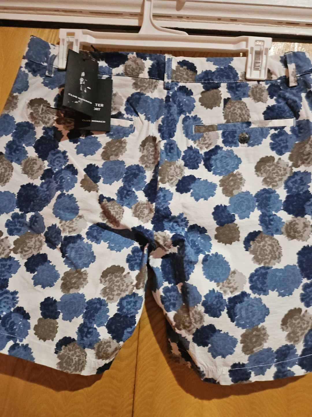 Club Monaco Baxter Ribstop Flora Shorts Size 30 - photo 2
