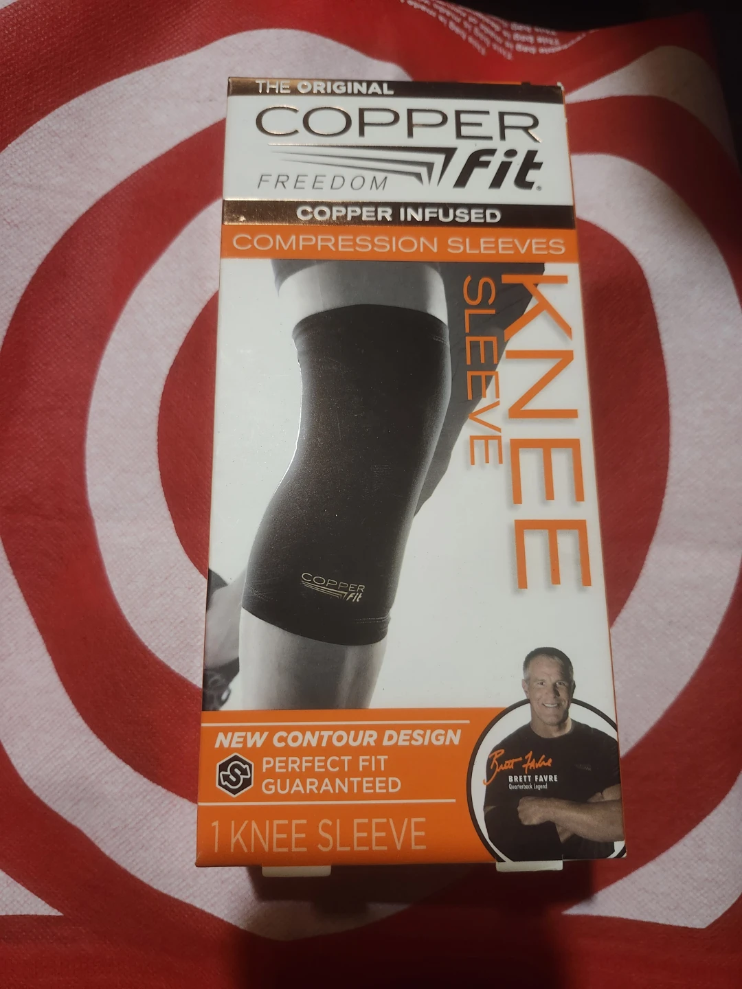Copper Fit Compression Knee Sleeve