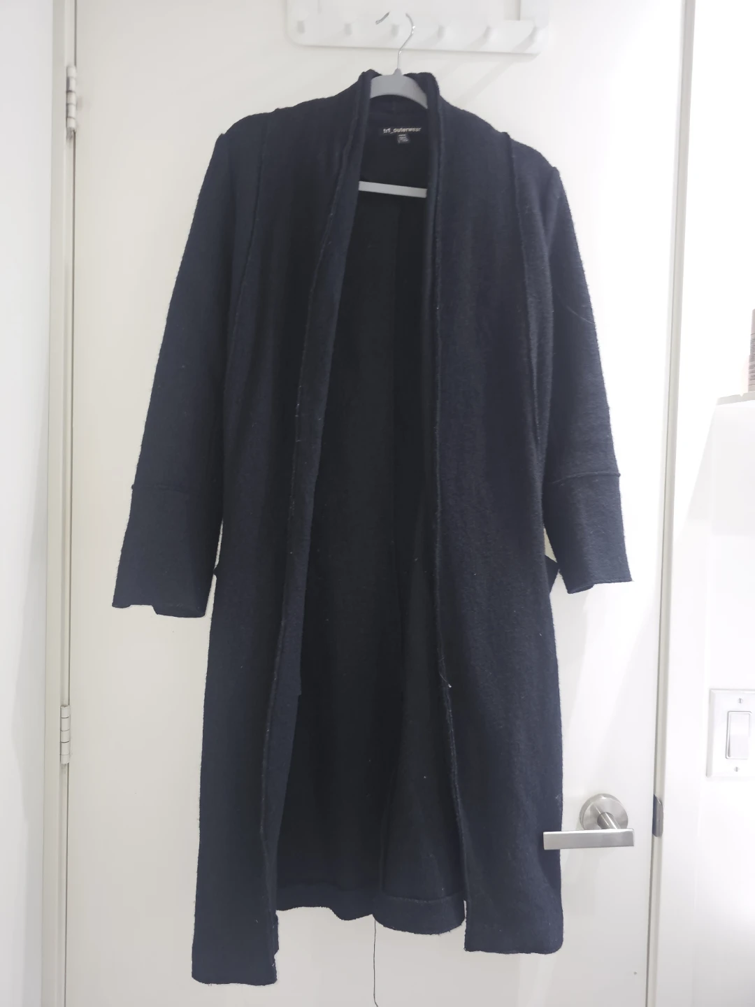 TRF Outerwear Navy Cardigan