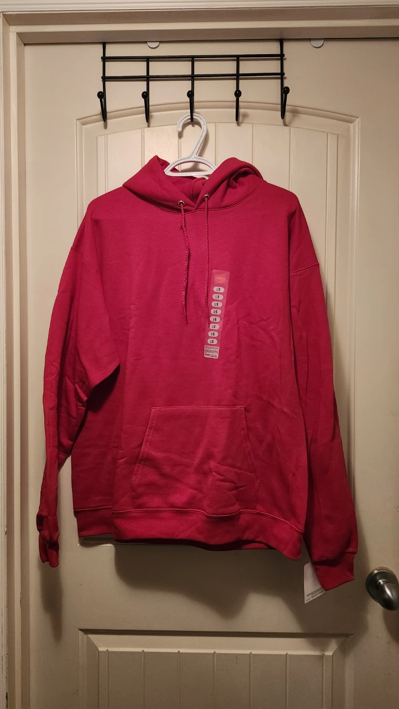 Hanes Red Hoodie Size L/G