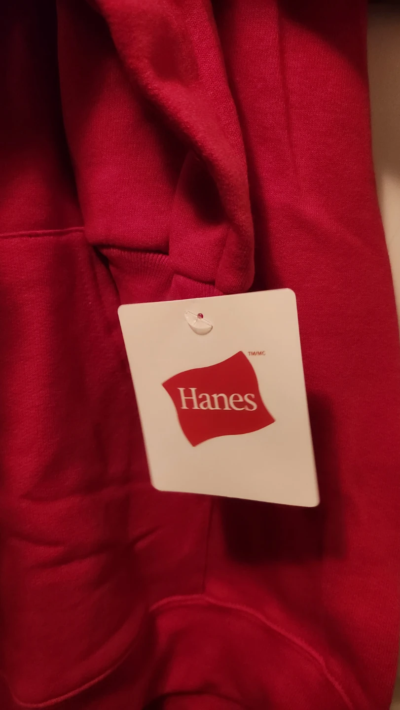 Hanes Red Hoodie Size L/G - photo 3