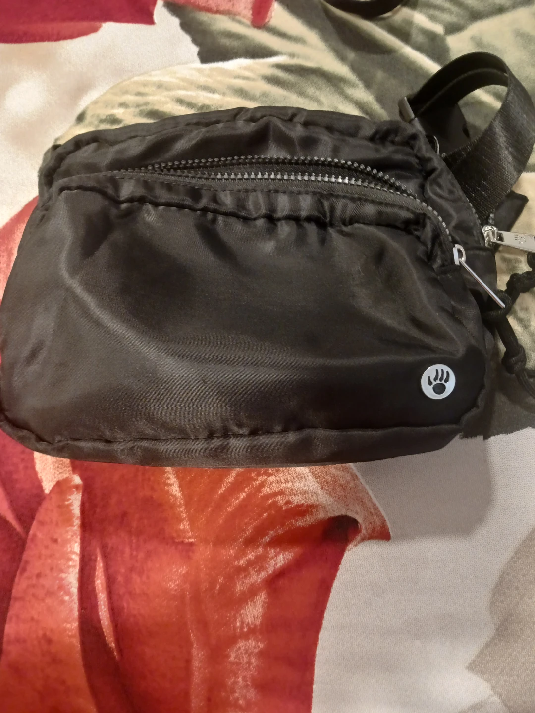 Black Nylon Crossbody Bag