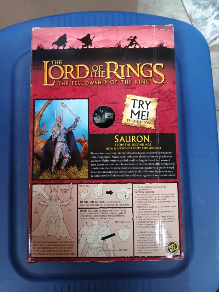 The Lord of the Rings Fellowship of the Ring Sauron Electronic - photo 3