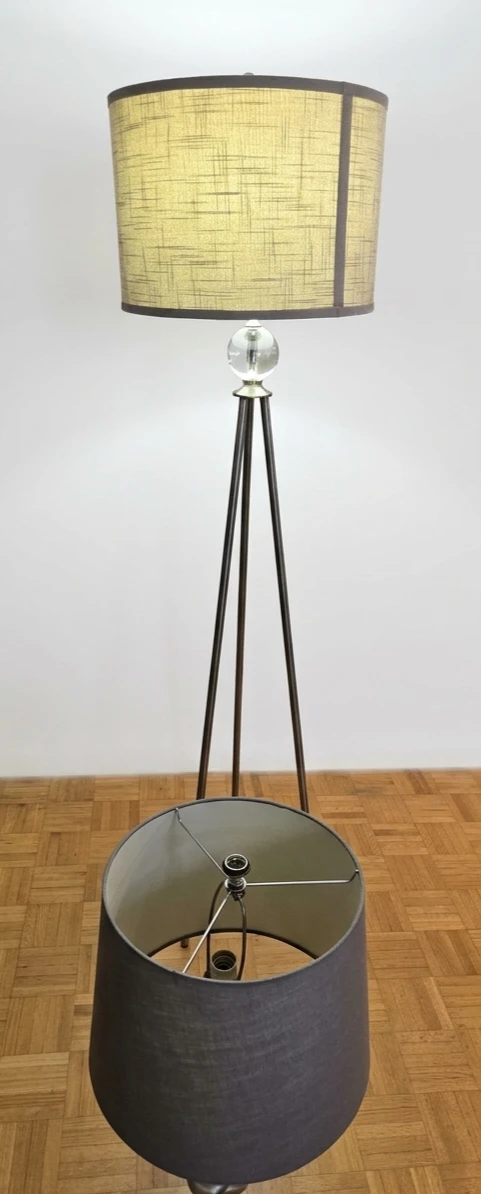 Tripod Floor Lamp and Table Lamp - photo 2