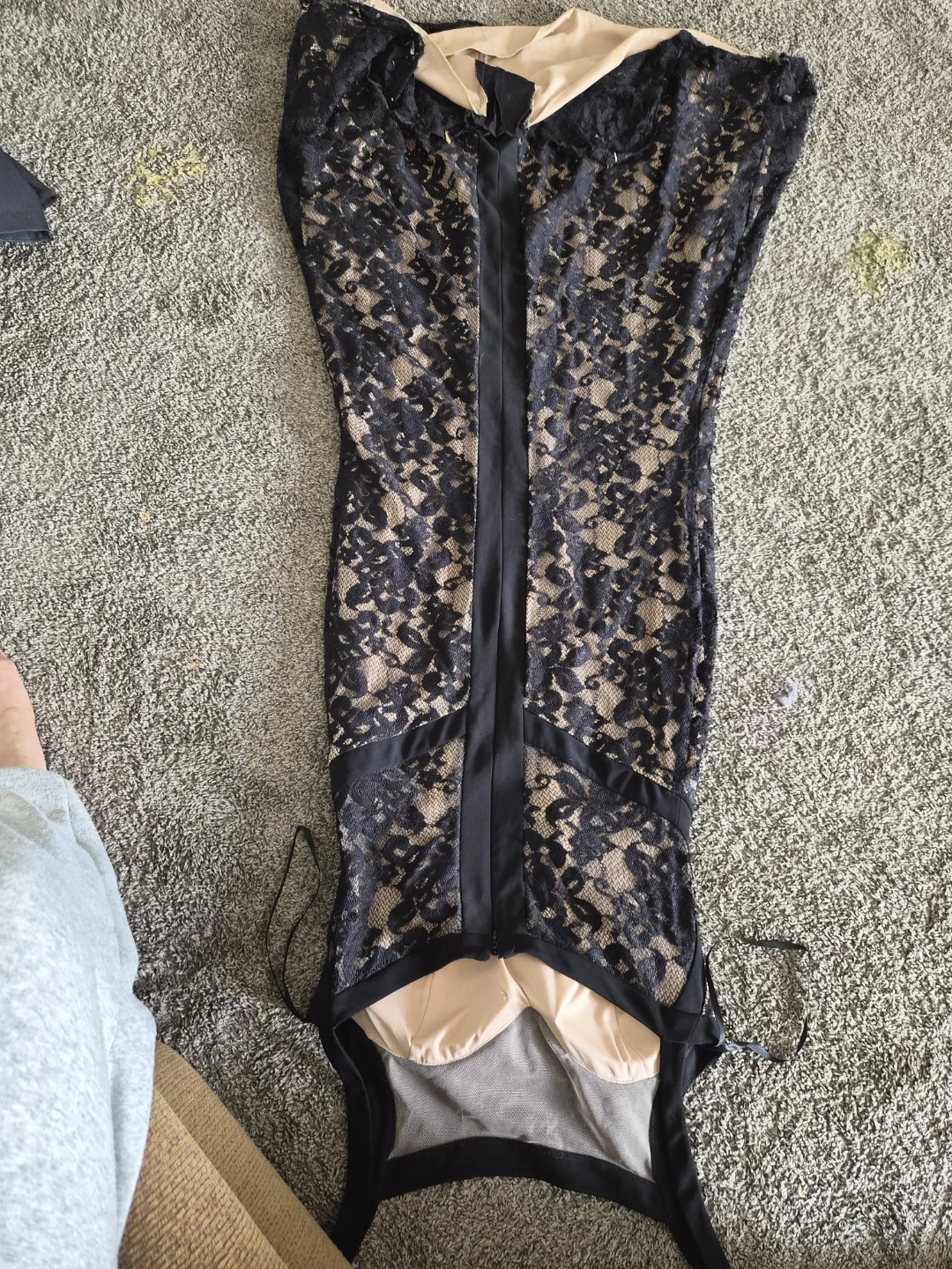 Black Lace Maxi Dress - photo 4
