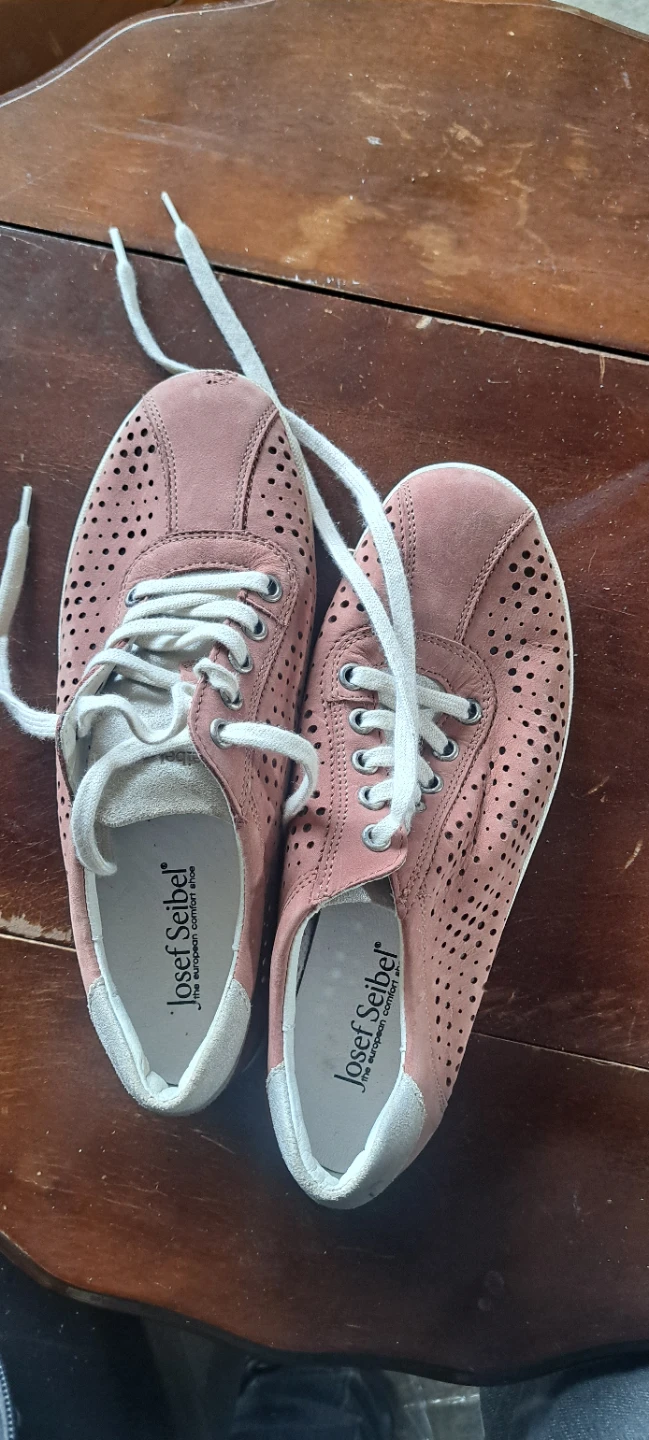 Josef Seibel Perforated Sneakers - Size 37