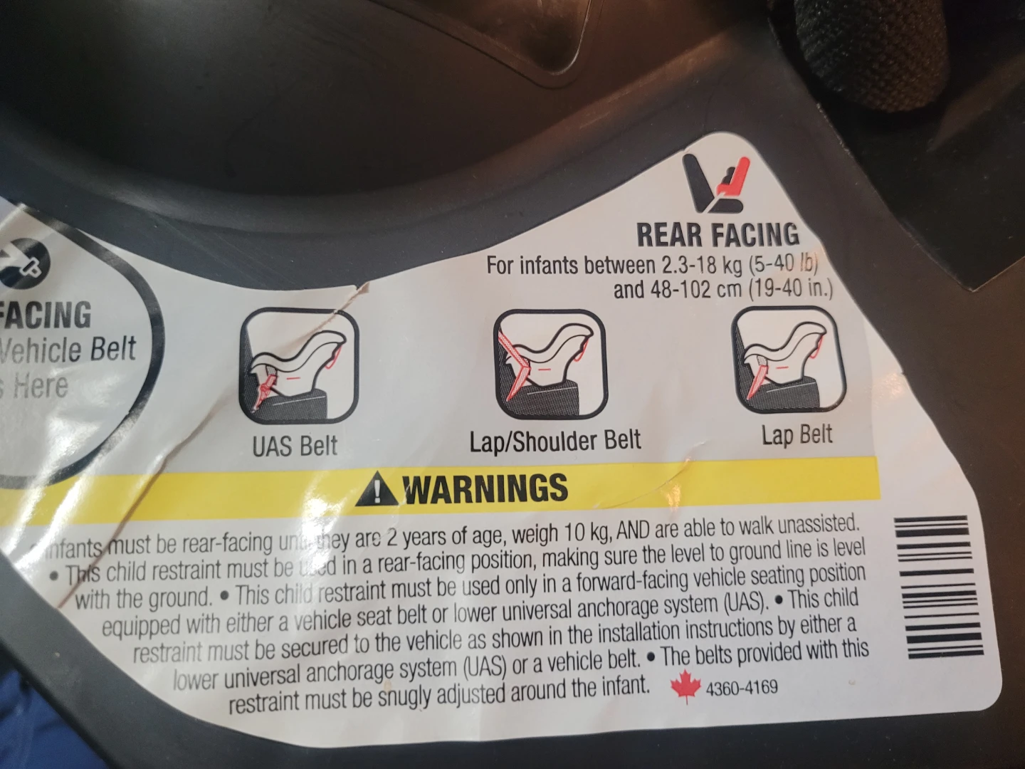Cosco Convertible Car Seat - photo 3