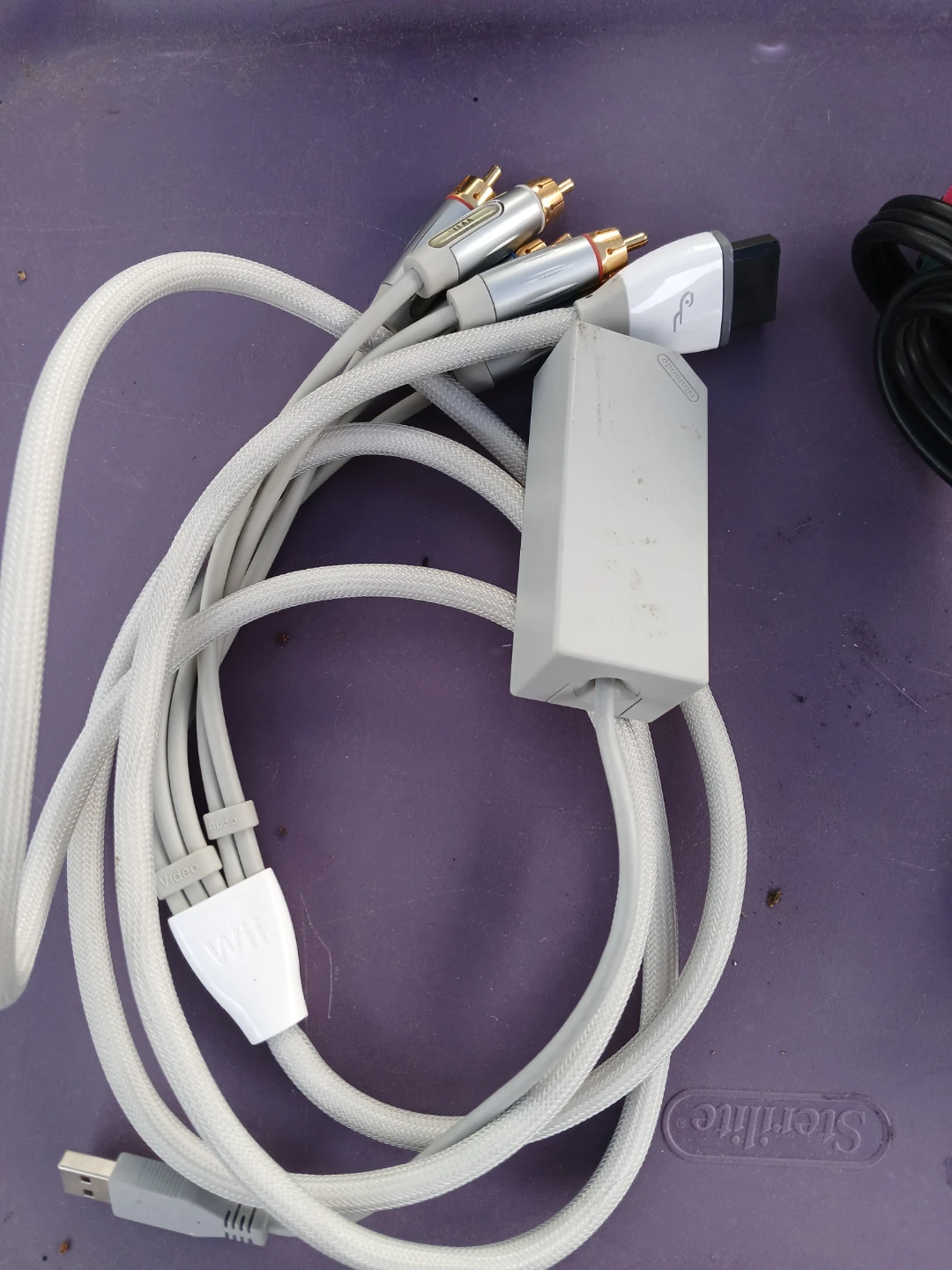 Nintendo Wii Component AV Cable with RCA