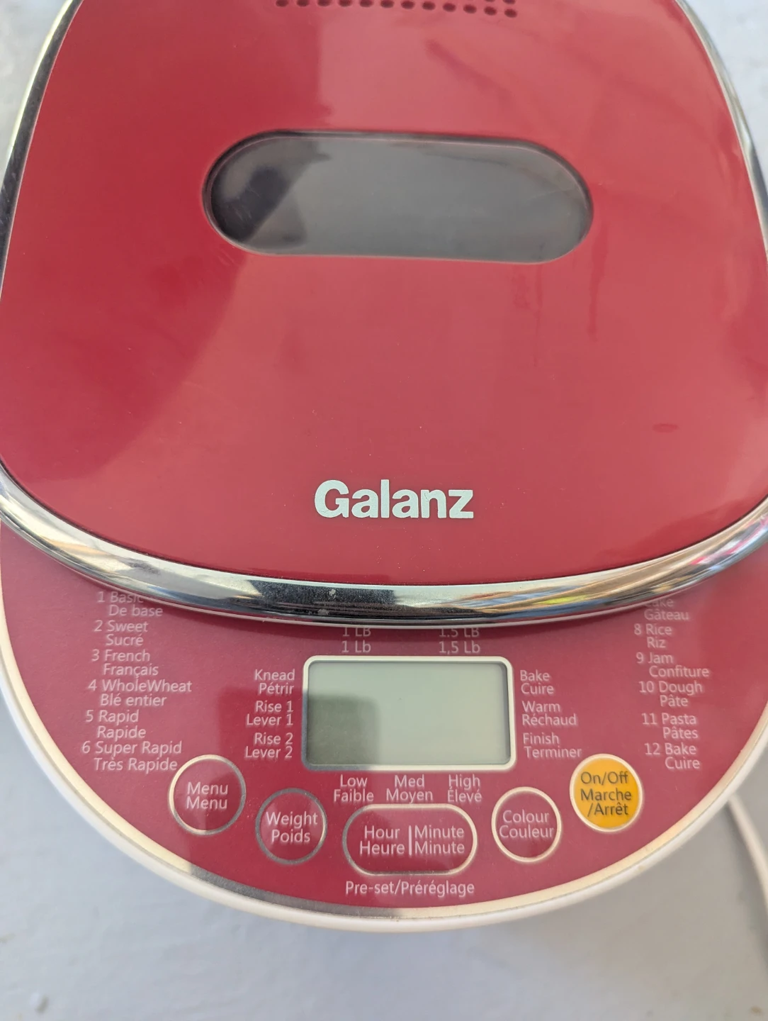 Galanz 1.5 lb Bread Maker