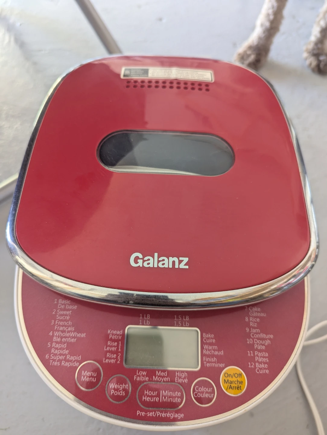 Galanz 1.5 lb Bread Maker - photo 3