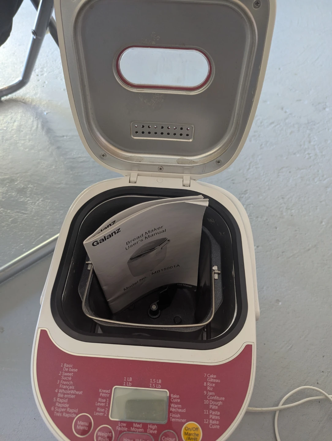Galanz 1.5 lb Bread Maker - photo 4