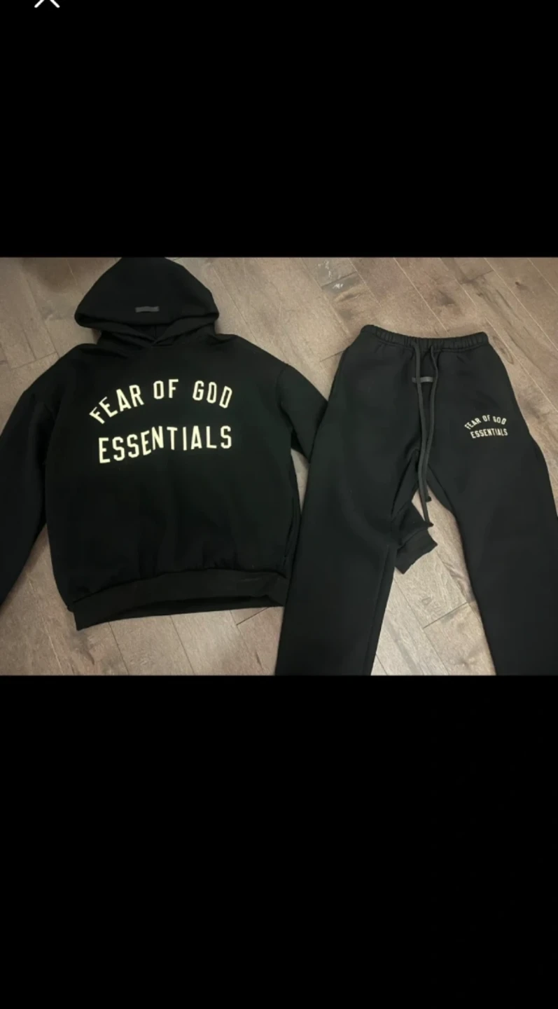 Fear of God Essentials Black