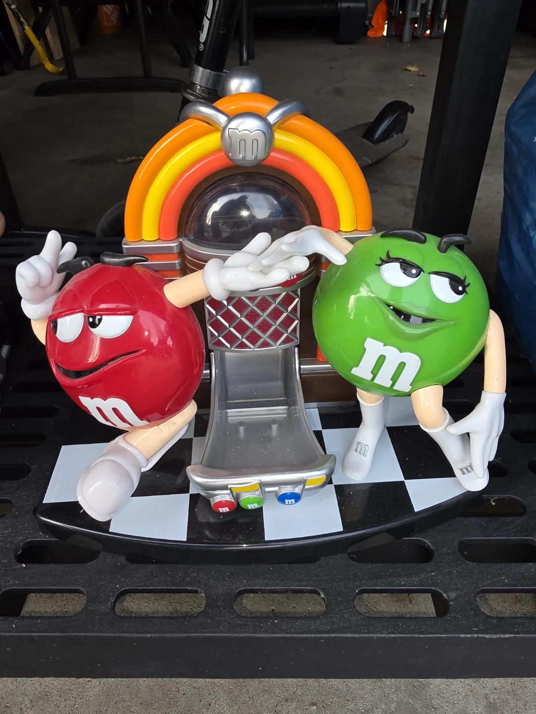 M&M's Jukebox Display candy dispenser