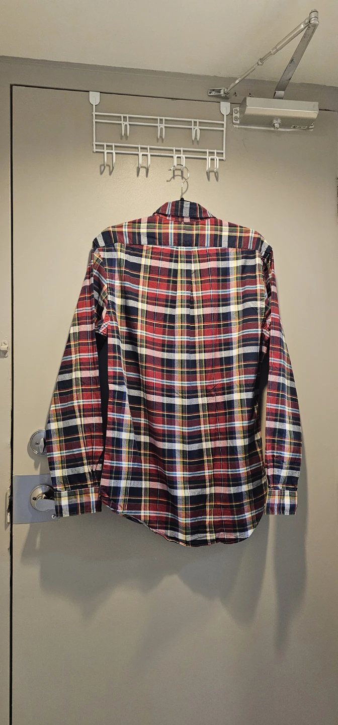 Ralph Lauren Custom Fit Plaid Button-Down Shirt Size M - photo 4