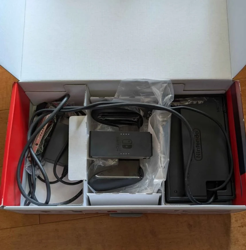 Nintendo Switch Console - Blue/Red - photo 3