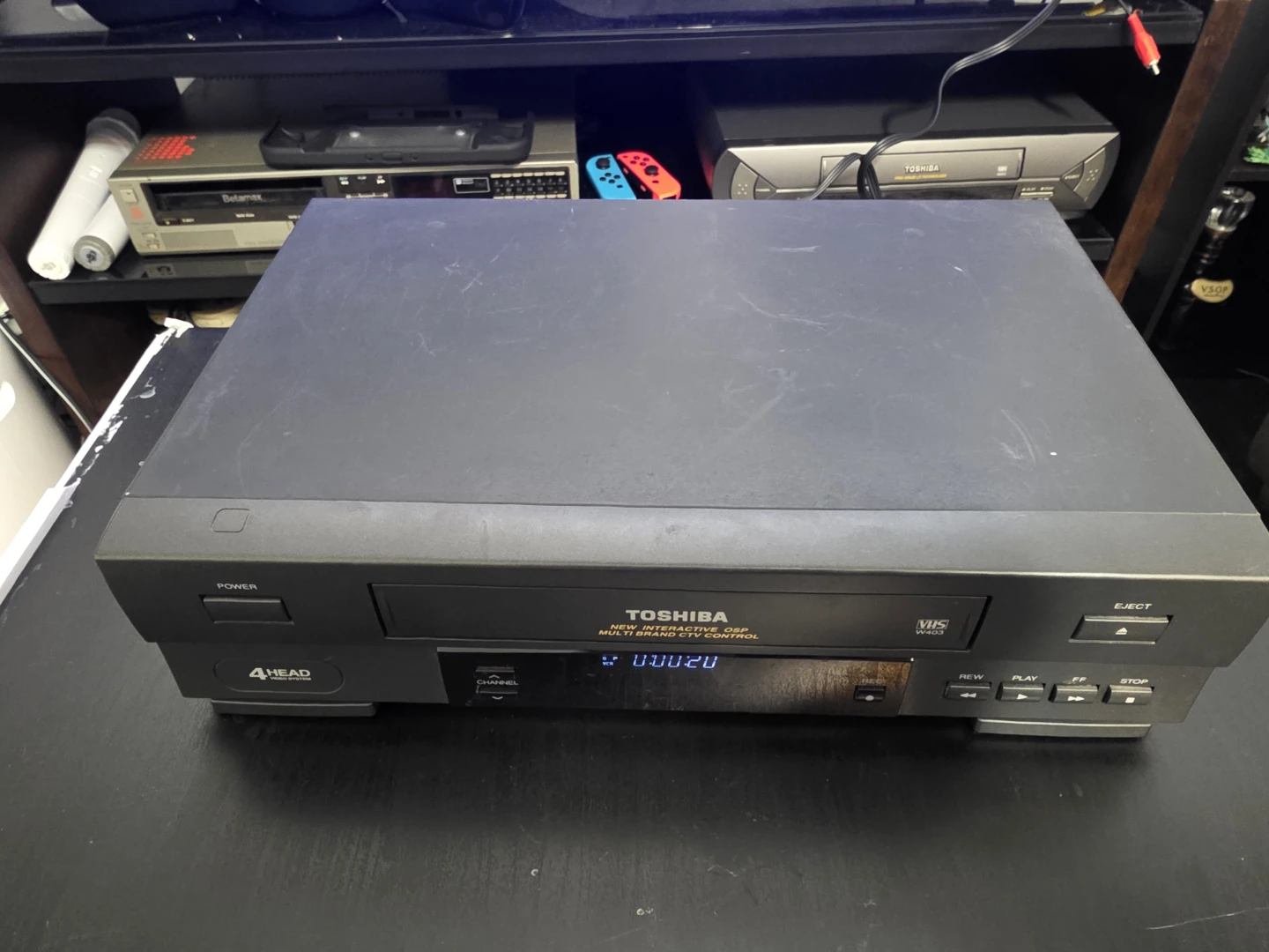 Toshiba W-403C Video Cassette Recorder - photo 2