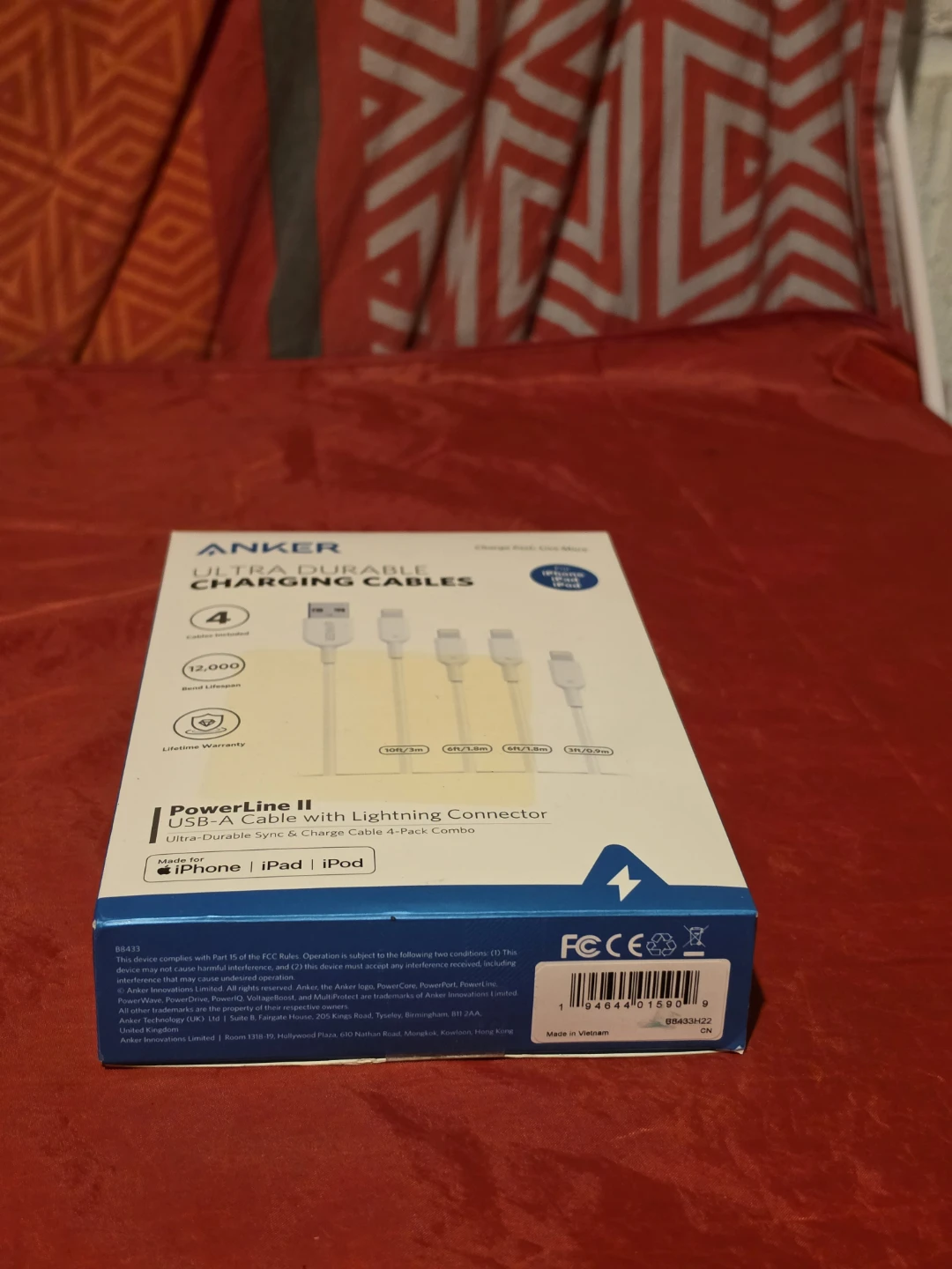 Anker PowerLine II USB-A to Lightning Cable 4-Pack - photo 5