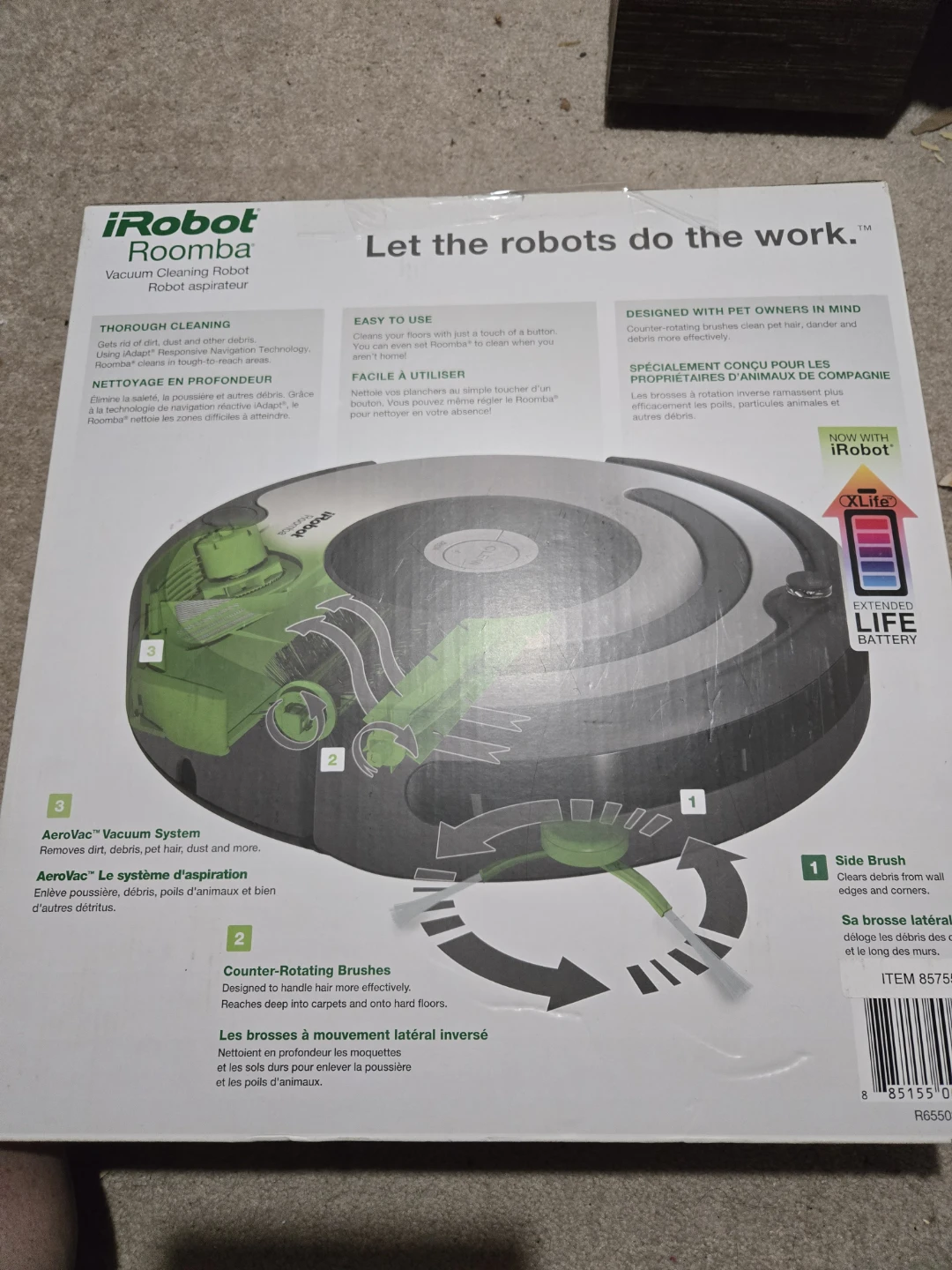 iRobot Roomba 655 Pet Series Vacuum Cleaning Robot - photo 2