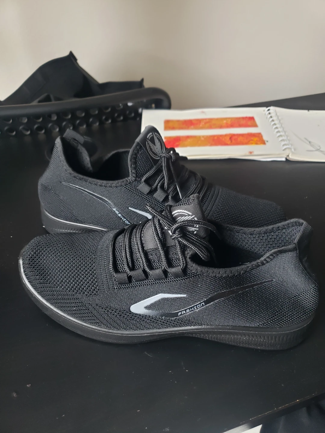 Black Fashion Sneakers