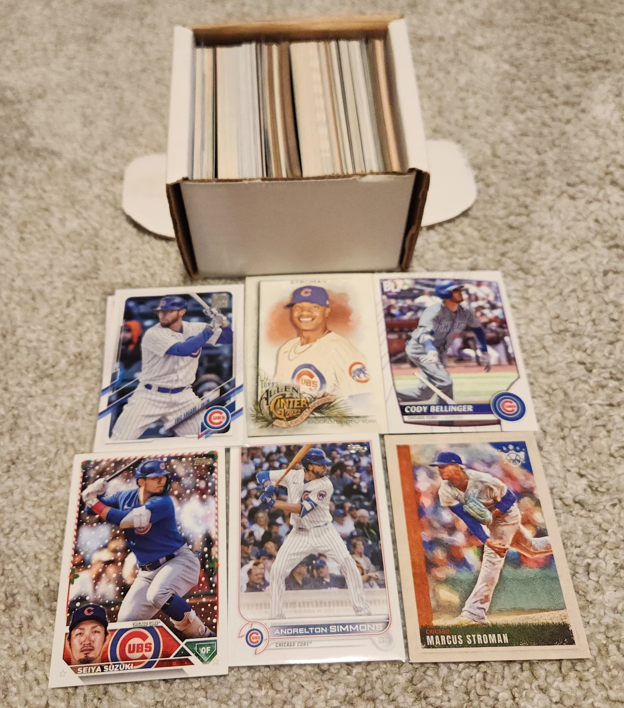 Chicago Cubs, 100 Baseball Cards Team lot - photo 2