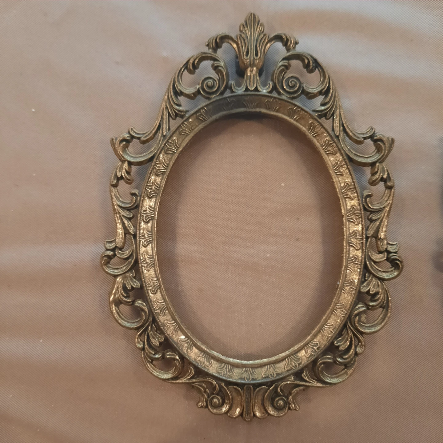 Set of 2 Vintage Oval Picture Frames - Made in Italy - photo 2