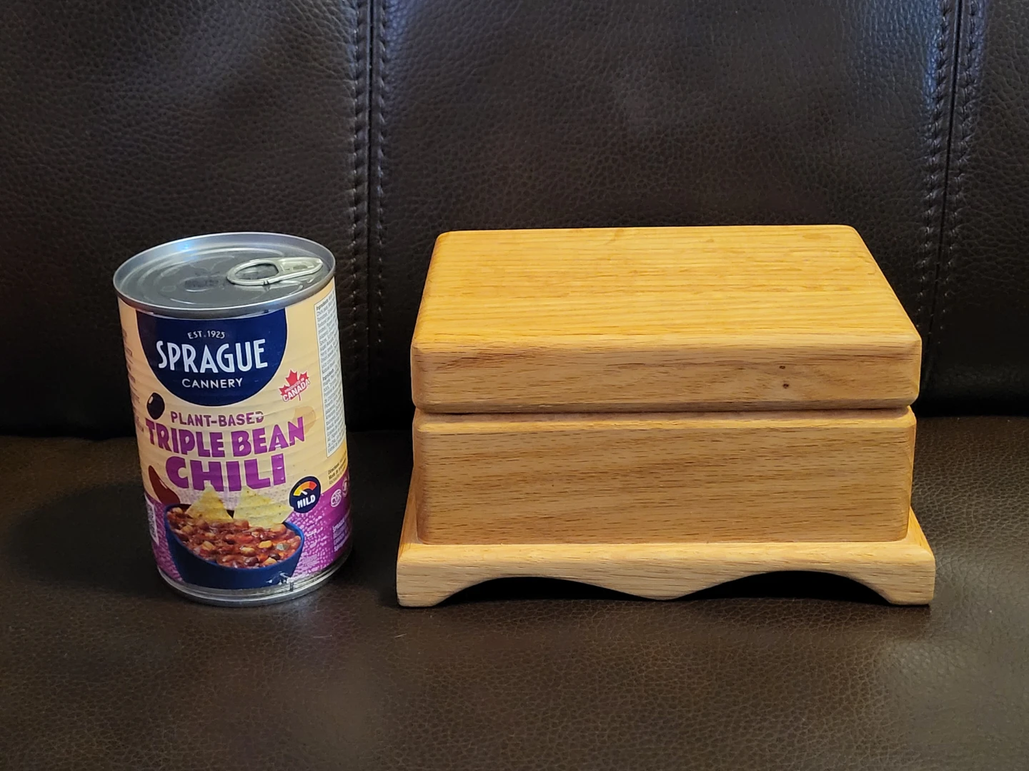 Handcrafted Wooden Jewelery & Keepsafe Box - Red velvet Lined
