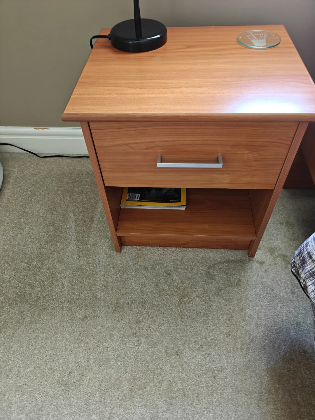 Wooden Dresser and 2 Nightstand Set - photo 2