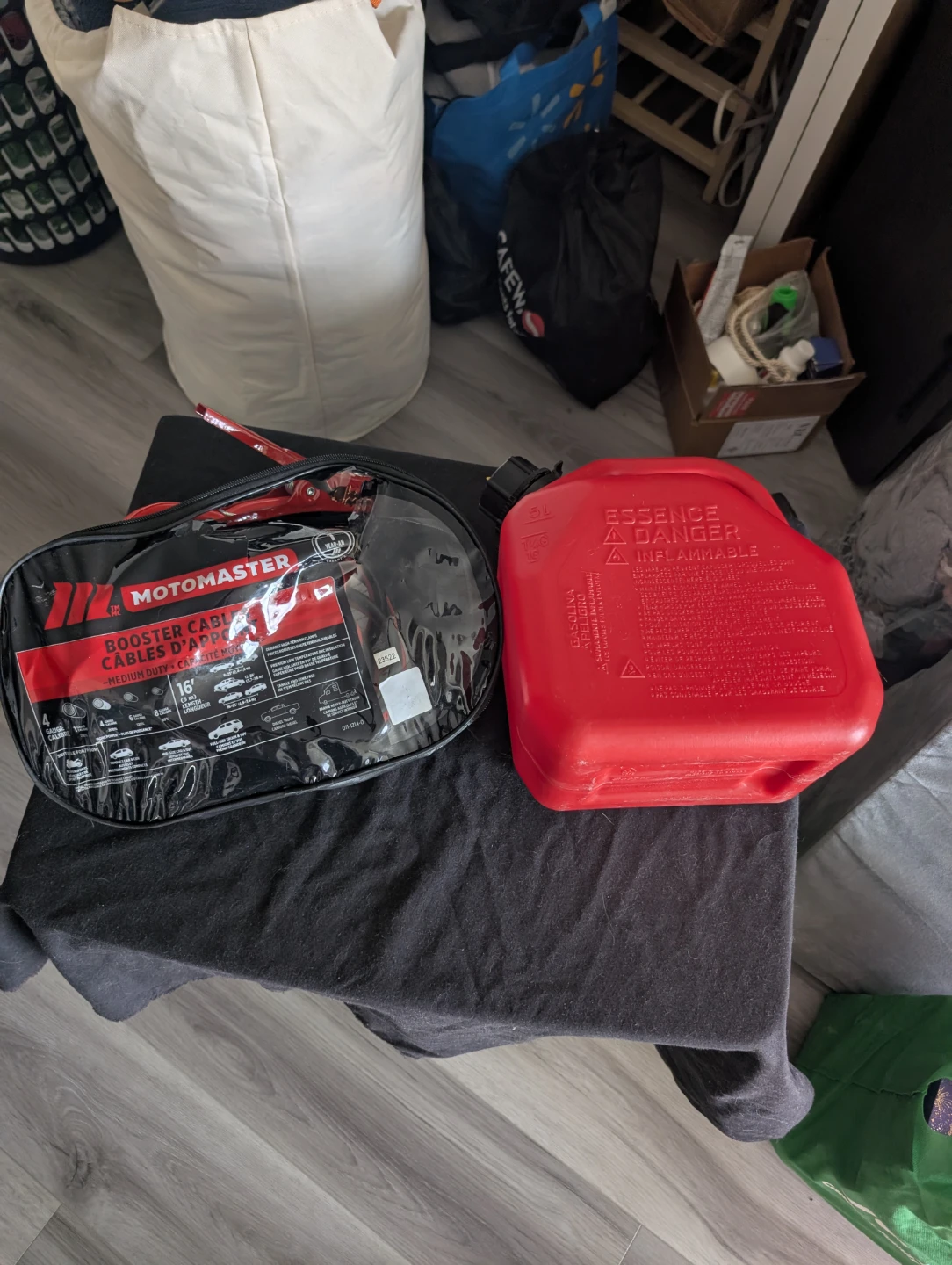 5-Piece: Cables + Gas Can + air filter + kit + floor mats - photo 4