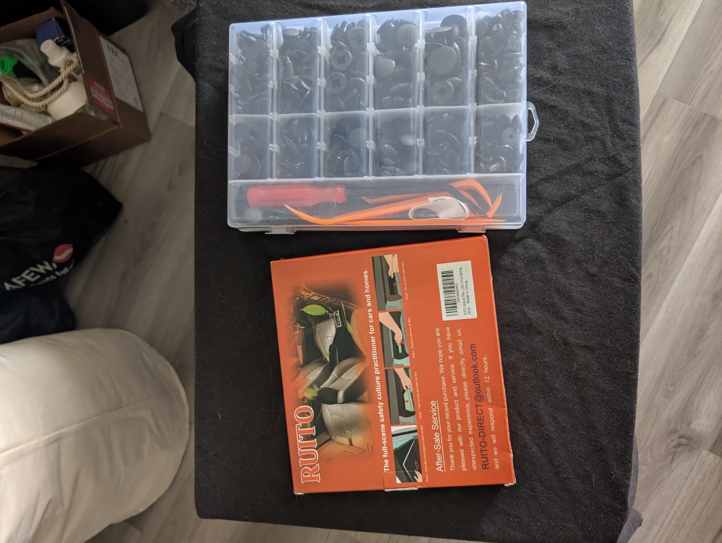 5-Piece: Cables + Gas Can + air filter + kit + floor mats - photo 5