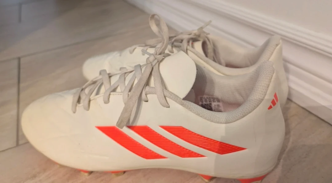 New Adidas Copa Soccer Cleats White/Orange US Size 12 - photo 3