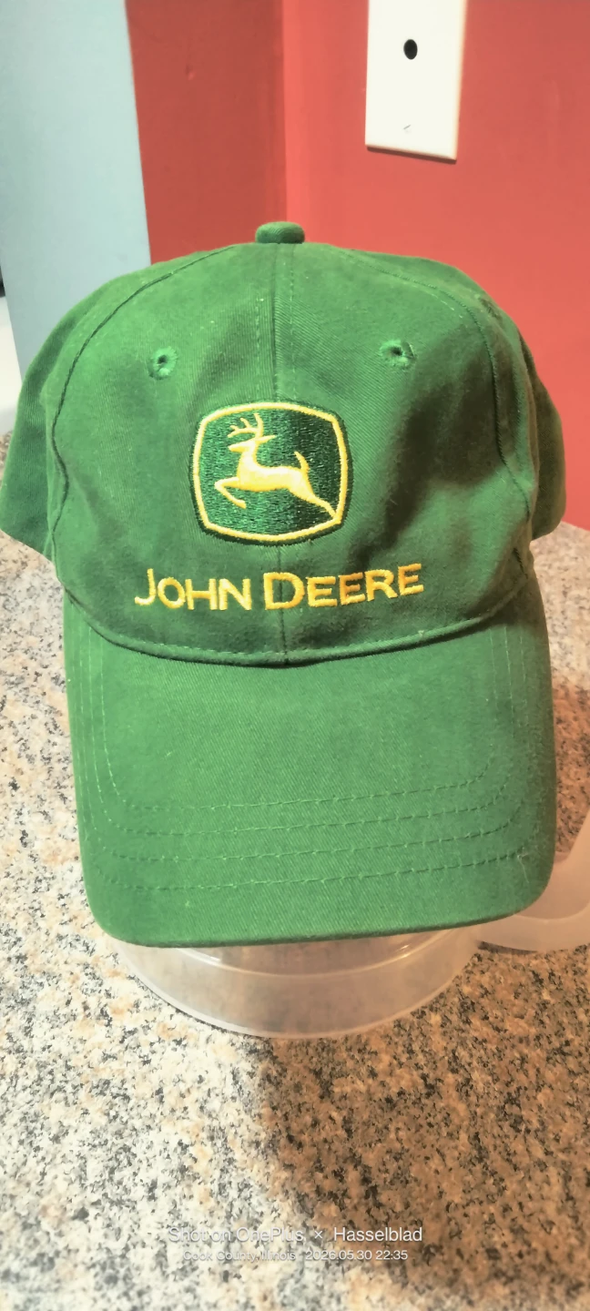 John Deere "Nothing Runs Like a Deere" Baseball Cap