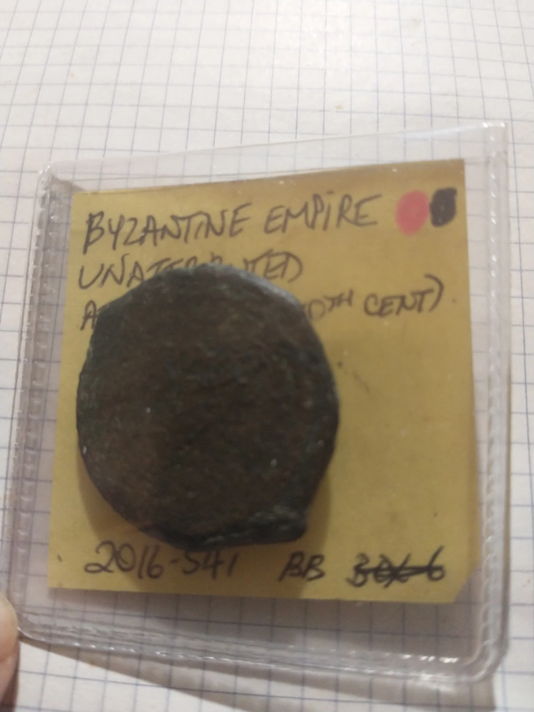 Byzantine Empire unattributed follis 7th-9th century - photo 5