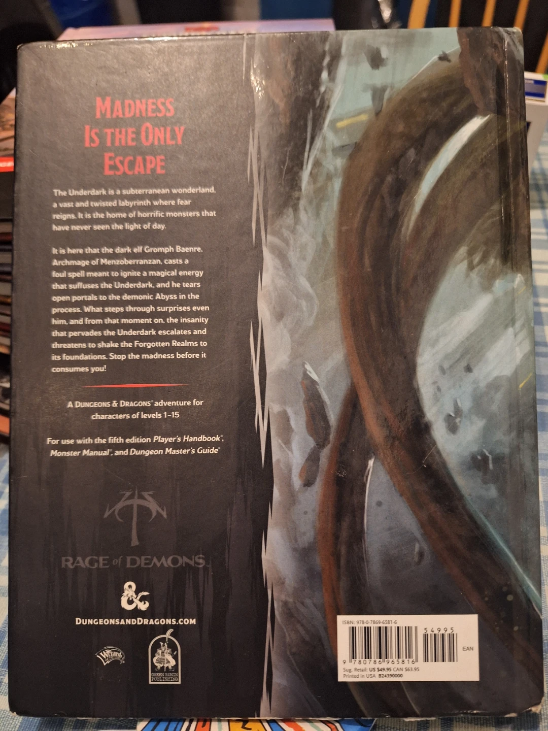 Dungeons & Dragons Out of the Abyss Adventure Book - photo 2