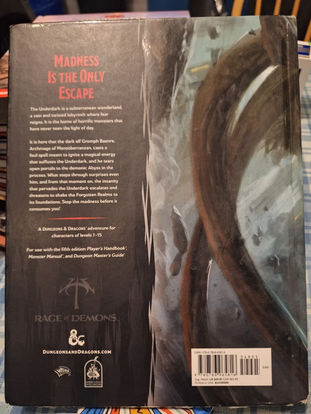 Dungeons & Dragons Out of the Abyss Adventure Book - photo 2