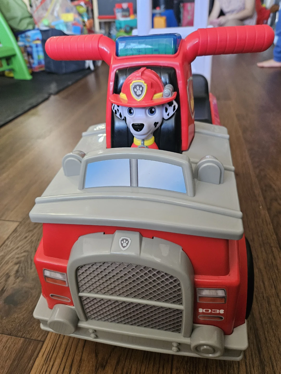 Paw Patrol Marshall Fire Truck Ride-On Toy