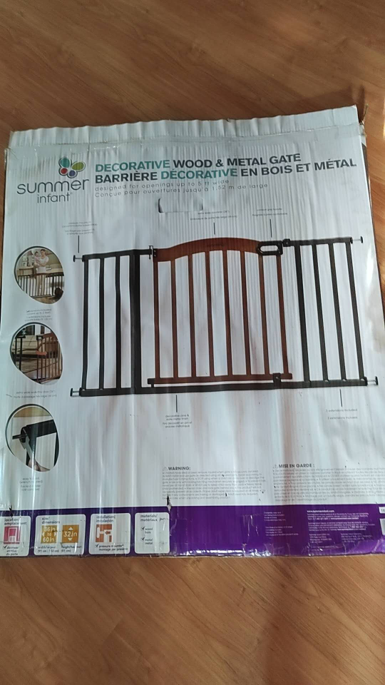 Summer Infant Decorative Wood & Metal Gate - photo 2
