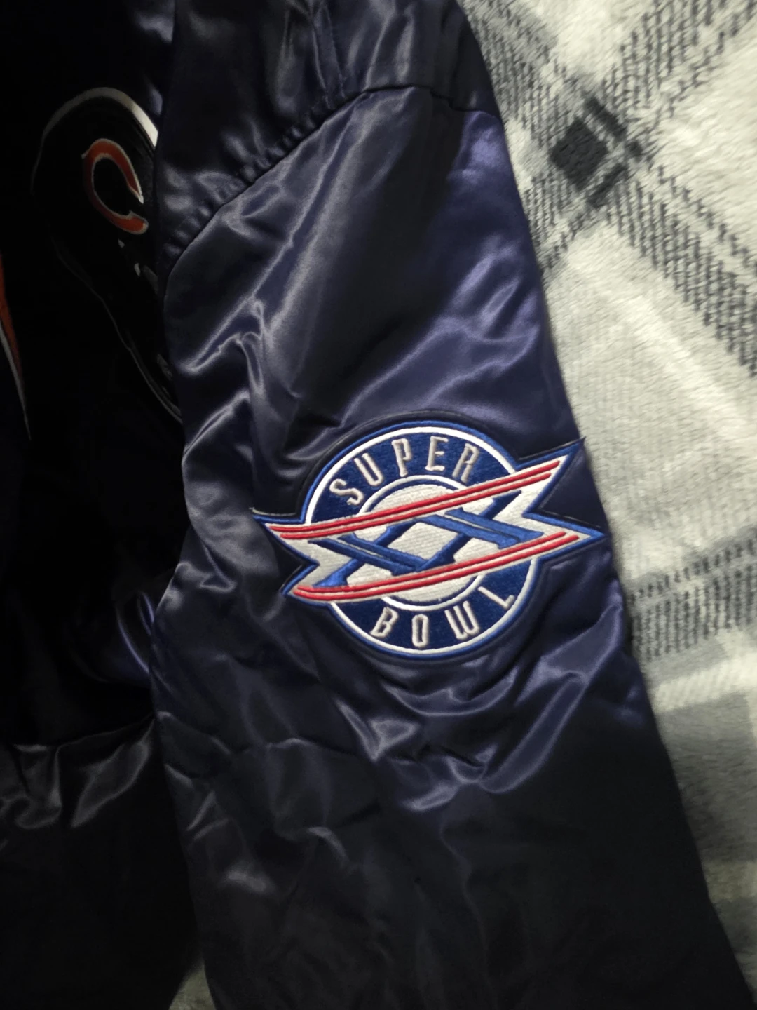 Pro Standard Chicago Bears Super Bowl XXXII Bomber Jacket 2XL - photo 5